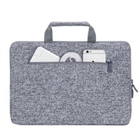 Фото товара RIVACASE 7913 light grey чехол для ноутбука 13.3"