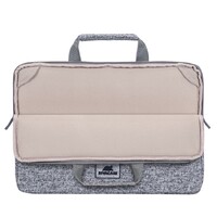 Фото товара RIVACASE 7913 light grey чехол для ноутбука 13.3"