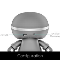 Фото товара Портативный динамик Bluetooth XOOPAR mini XBOY, серый