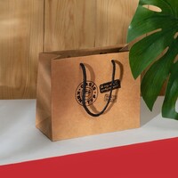 Фото товара Пакет подарочный Kraft XS, 23x19x10 см