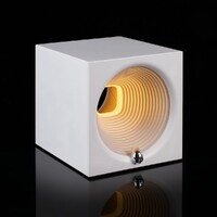 Фото товара Bluetooth-колонка с подсветкой Volumetric, белая