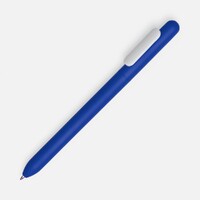 Фото товара Ручка шариковая Swiper Soft Touch, синяя с белым