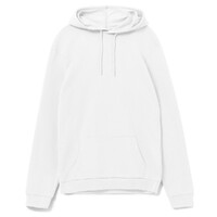 Фото товара Толстовка с капюшоном унисекс Hoodie, белая, размер S