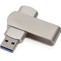 Фото товара USB-флешка 2.0 на 16 Гб «Setup», серебристый