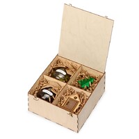 Фото товара Подарочный набор «Decoration Deluxe» с двумя видами варенья, натуральный