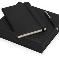 Фото товара Подарочный набор Moleskine Hemingway с блокнотом А5 и ручкой, черный