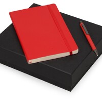 Фото товара Подарочный набор Moleskine Van Gogh с блокнотом А5 Soft и ручкой, красный
