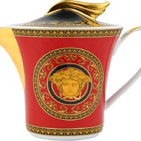Фото товара Чайник Versace «Medusa», красный/золотистый (Р)
